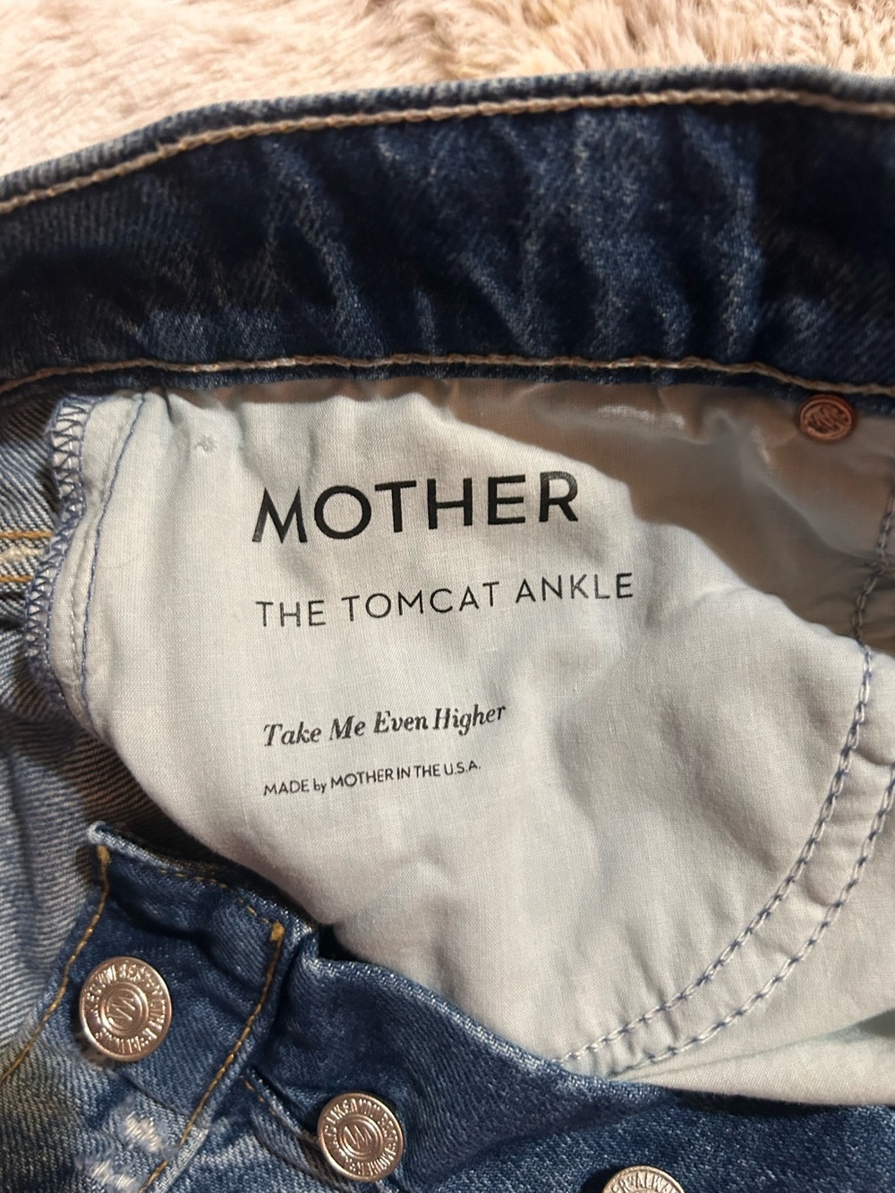 MOTHER Denim The Tomcat Ankle Jeans in Take Me Even Higher - Picture 5 of 9